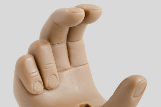 Anatomically Molded Flexible Fingers